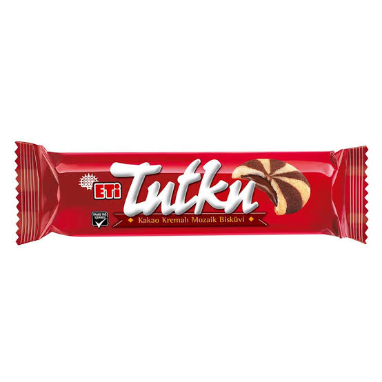 Eti Tutku Mozaic Biscuit with Cacao Cream 100 g / Eti Tutku Kakaolu